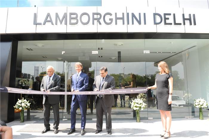 Lamborghini opens new dealership in Delhi