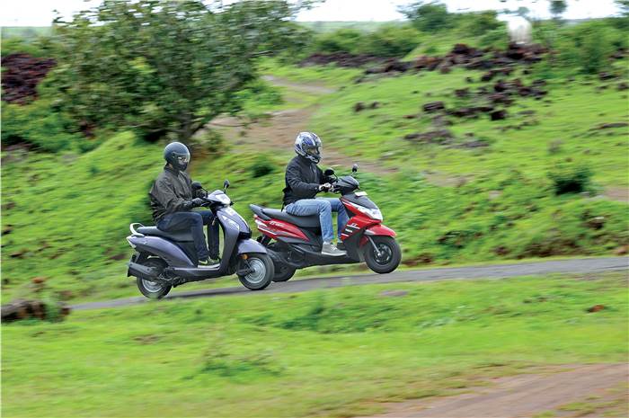 Honda Activa-i vs Yamaha Ray Z