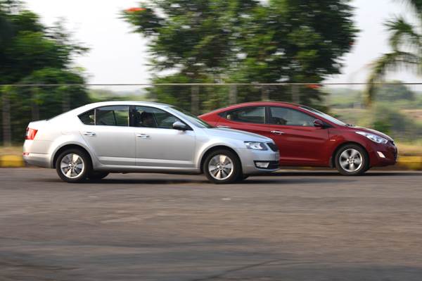 New Skoda Octavia vs Hyundai Elantra