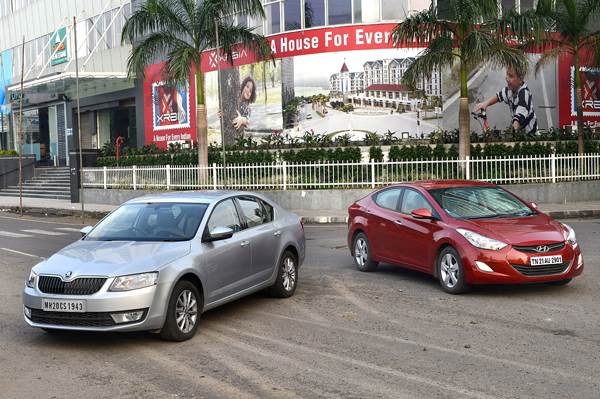 New Skoda Octavia vs Hyundai Elantra