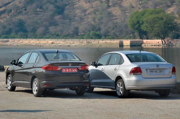 New Honda City vs Volkswagen Vento TSI comparison