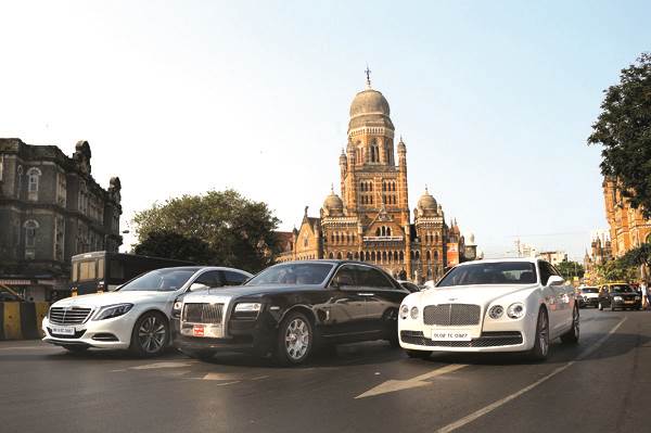 Mercedes S-Class vs Rolls-Royce Ghost vs Bentley Flying Spur