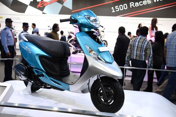 TVS Scooty Zest first look, review