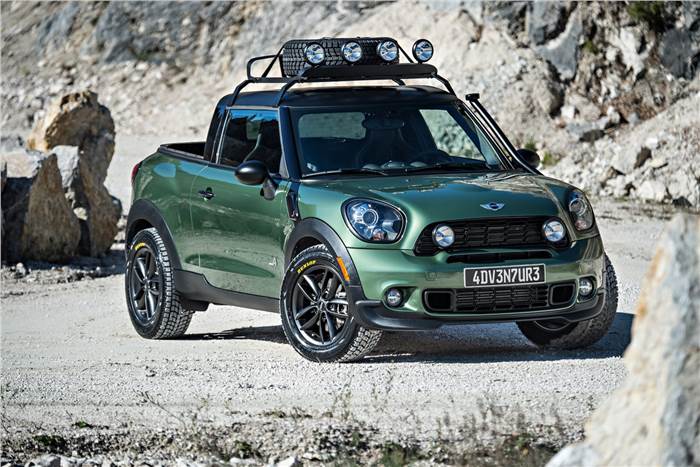 Mini Paceman pick-up concept unveiled