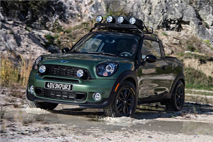 Mini Paceman pick-up concept unveiled