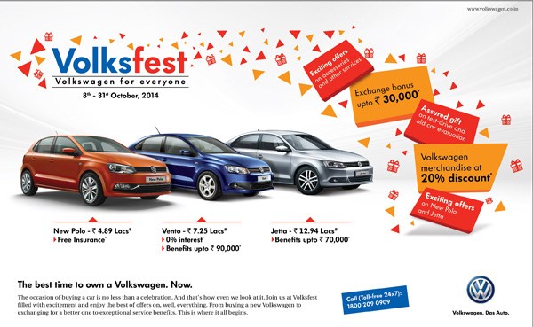 Volkswagen launches Volksfest 2014