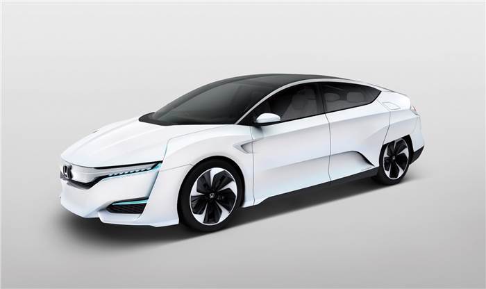 Hydrogen-powered Honda FCV unveiled