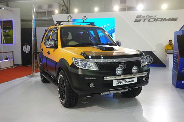 Tata Safari Storme custom at the Autocar Performance Show