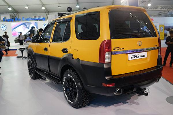 Tata Safari Storme custom at the Autocar Performance Show