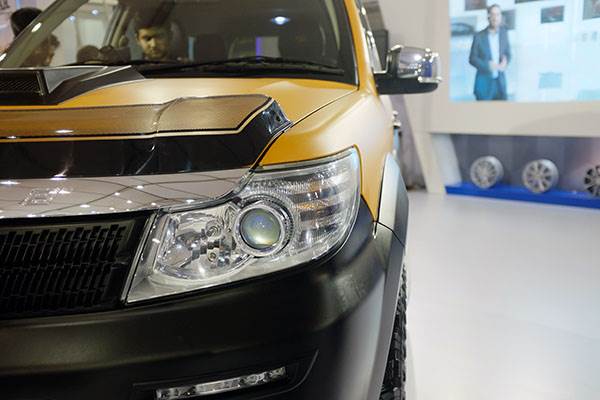 Tata Safari Storme custom at the Autocar Performance Show