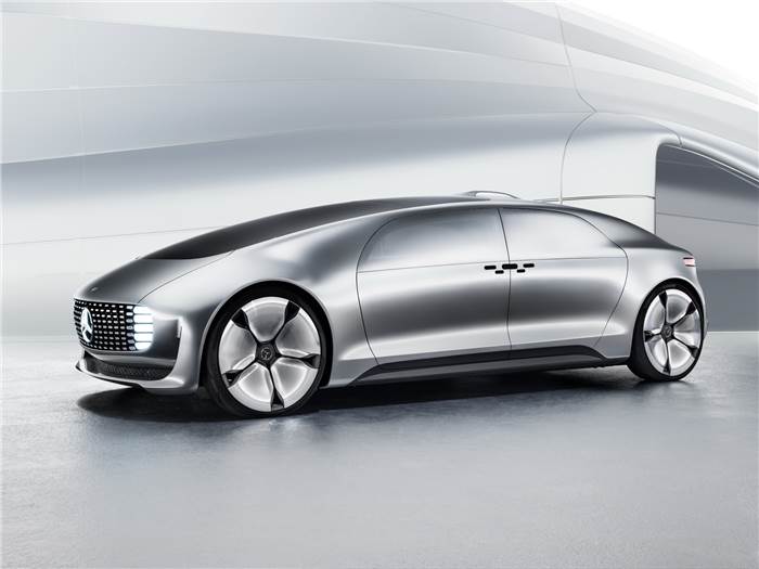 Mercedes autonomous concept unveiled at CES 2015