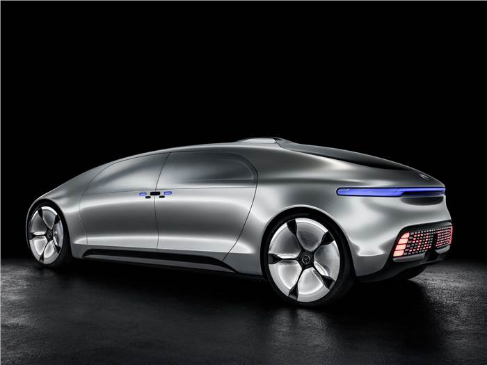 Mercedes autonomous concept unveiled at CES 2015