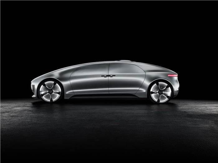 Mercedes autonomous concept unveiled at CES 2015