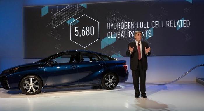 Toyota allows usage of FCV patents