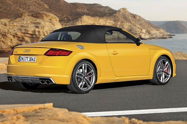 2015 Audi TT S roadster review, test drive