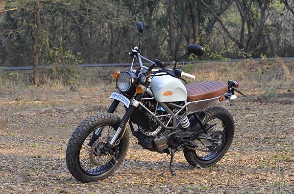 KTM 200 Duke 'Street Tracker' review, test ride