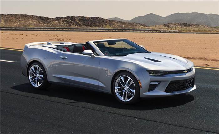 New Chevrolet Camaro convertible unveiled