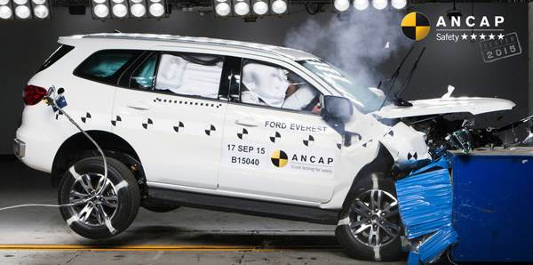 New Ford Endeavour gets top ANCAP crash test ratings
