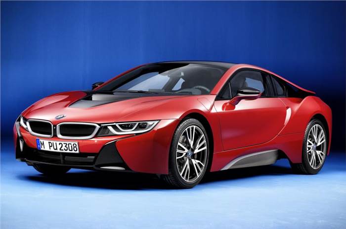 BMW reveals i8 Protonic Red Edition