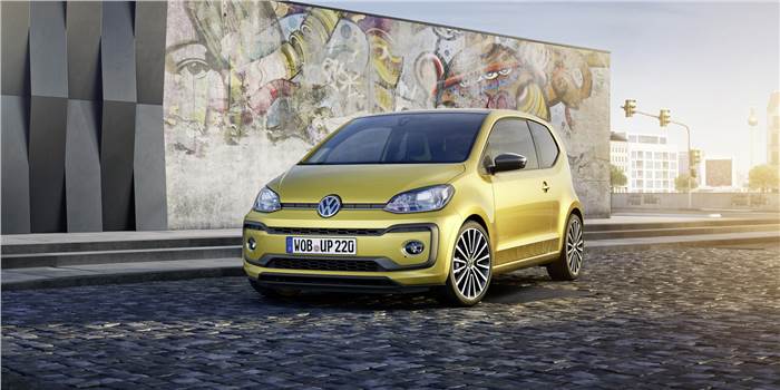 Volkswagen Up facelift revealed