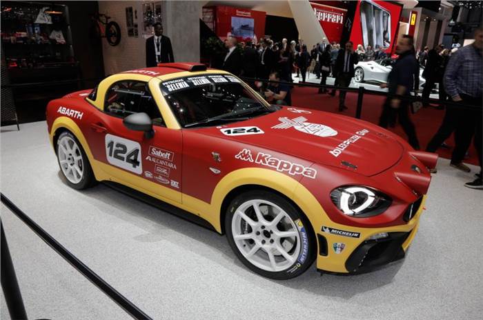 Rally-spec Abarth 124 unveiled at Geneva