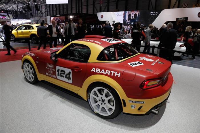 Rally-spec Abarth 124 unveiled at Geneva