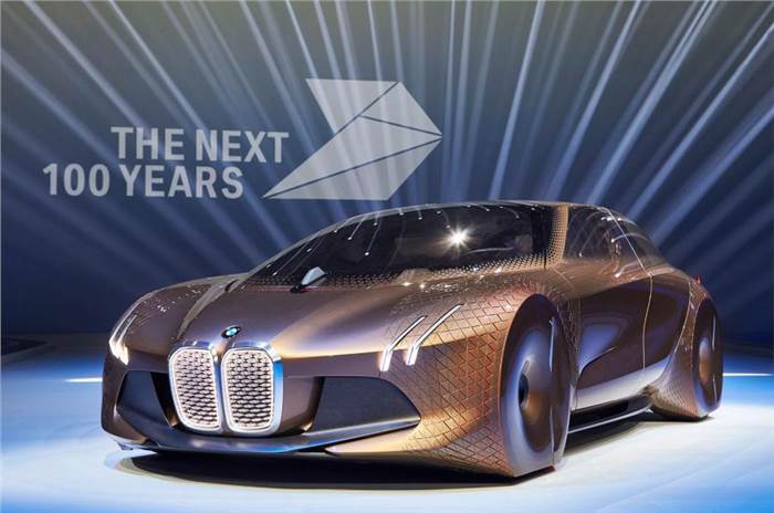 BMW Vision Next 100 concept car unveiled