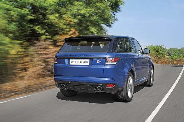 Range Rover Sport SVR review, test drive