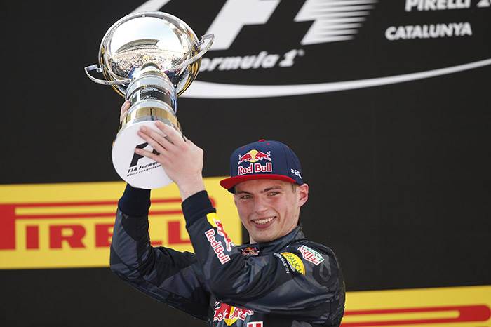 F1: Verstappen takes record win on Red Bull debut