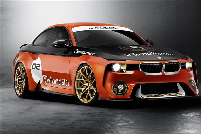 BMW 2002 Hommage concept gets retro livery for Pebble Beach