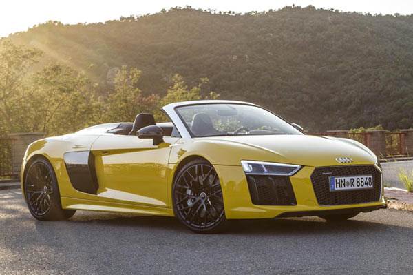 2016 Audi R8 V10 Spyder review, test drive