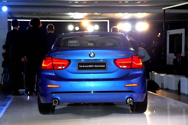 BMW 1-series sedan showcased at Guangzhou auto show