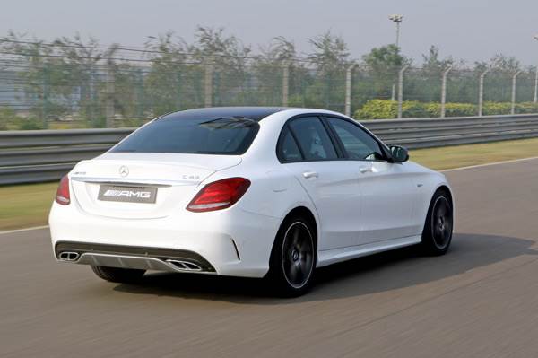 2017 Mercedes-AMG C 43 review, track drive