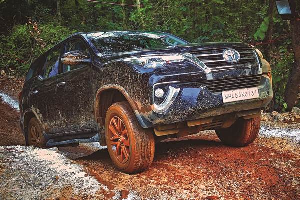 Toyota Fortuner off-road experience