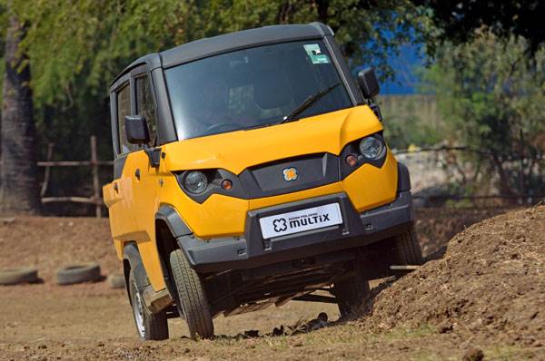 Driving experience in the Eicher Polaris Multix  