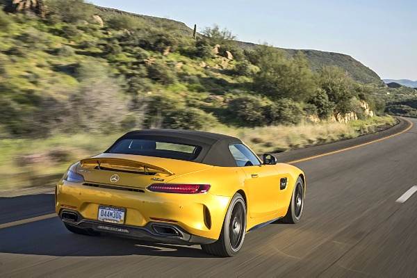 2017 Mercedes-AMG GT C Roadster review, test drive