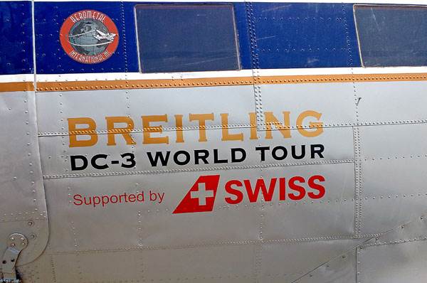 Flying on a 1940 Breitling DC-3 in India