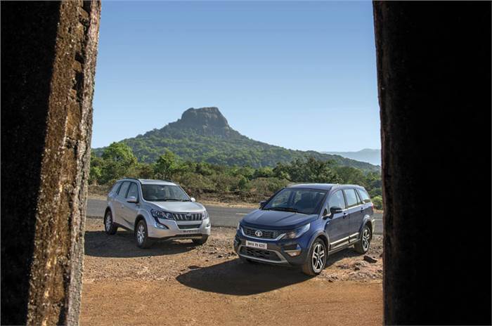 Tata Hexa vs Mahindra XUV500 comparison