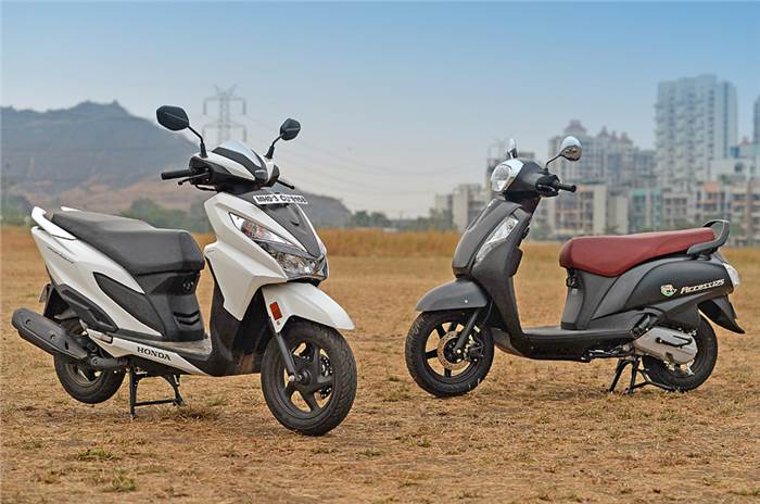 2017 Honda Grazia vs Suzuki Access 125 comparison