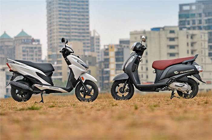 2017 Honda Grazia vs Suzuki Access 125 comparison