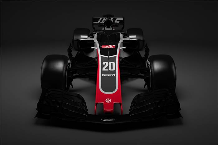 Haas reveals 2018 F1 car