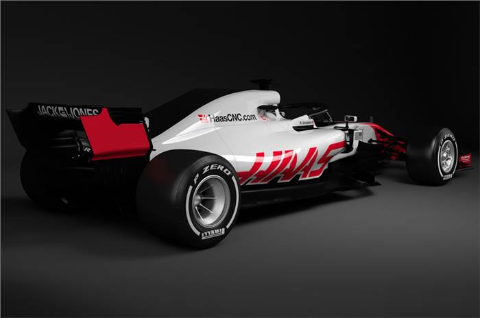 Haas reveals 2018 F1 car