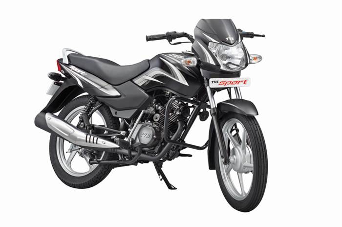 2018 TVS Sport Silver Alloy edition launched in India at Rs 38,961