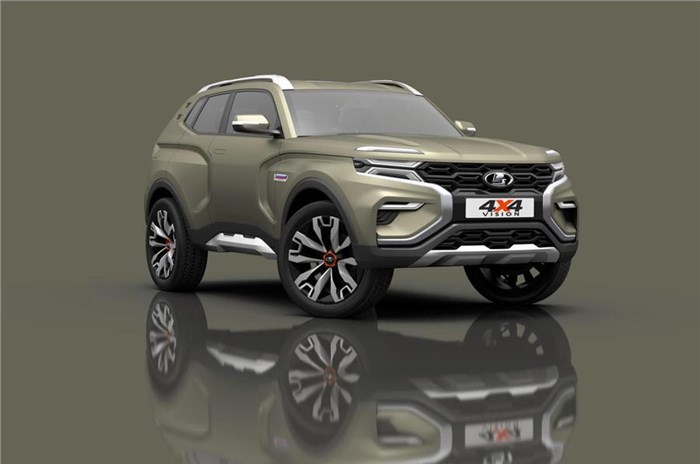 Lada Previews Next-Gen Niva Offroader With New 4x4 Vision Concept