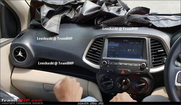 New Hyundai Santro interior leaked ahead of launch