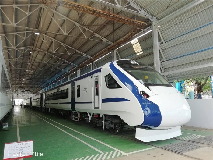 Shatabdi Express finally has a successor, the Train 18 | Autocar India