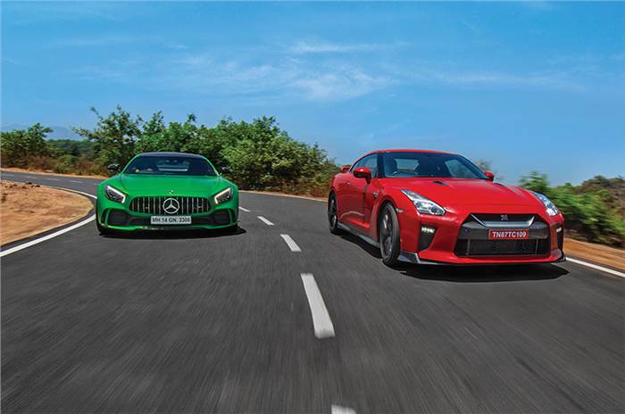 2018 Mercedes-AMG GT R vs Nissan GT-R comparison