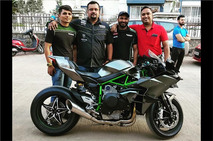 skuffe auroch Prestige 2019 Kawasaki Ninja H2R delivered in India | Autocar India
