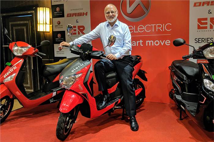 Hero Electric Dash e-scooter launched at Rs 62,000