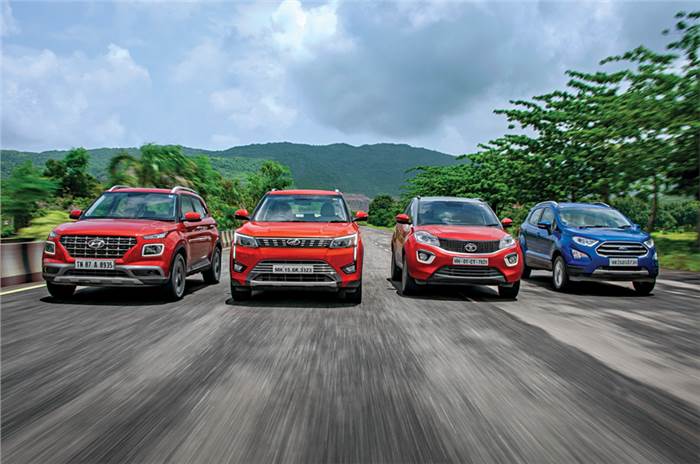 Venue vs XUV300 vs Nexon vs EcoSport